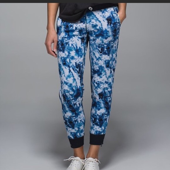 lululemon athletica Pants - Lululemon "No Sweat" Pants in Sea Side